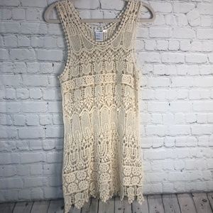K.Jordan Crochet Swim Cover Up